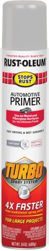 Miniatura 14 de Rust-Oleum 2081830 - Spray de imprimación para automóvil que detiene el óxido, 12 onzas, gris claro plano