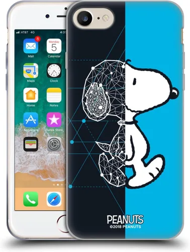 Miniatura 15 de Head Case Designs Funda de gel con licencia oficial de Peanuts Snoopy & Woodstock Halfs and Laughs [protección de grado militar] compatible