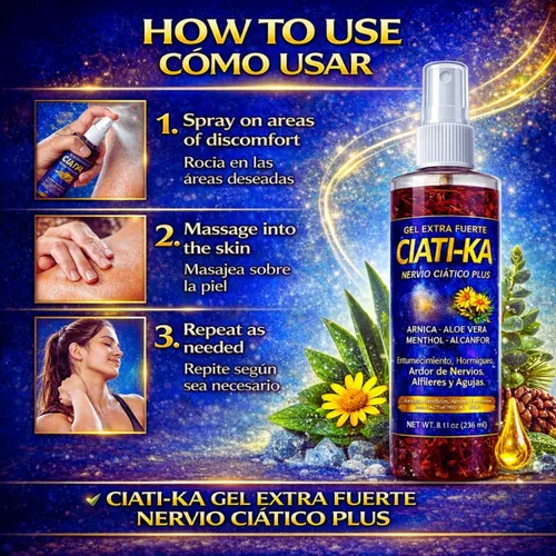 Miniatura 4 de CIATI-KA - Dúo de masaje extra fuerte – Gel refrescante de árnica y aloe vera 4.23 onzas + aceite de masaje botánico de mentol 8 onzas líquidas