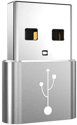BoxWave Adaptador compatible con Elgato Wave: 1 (adaptador USB-A a C PortChanger (paquete de 5), USB Tipo-C OTG USB-A Convertir datos de carga para