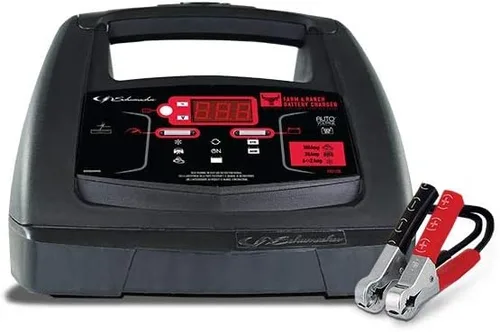 Miniatura 2 de Schumacher FR01235 - Cargador de batería con arrancador, impulso y mantenedor del motor, 100 amperios/30 amperios, 6 V/12 V, para tractores