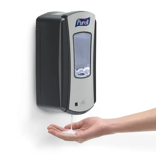 Miniatura 2 de Dispensador de Purell LTX, capacidad de 42 fl oz., Cromo/Negro, 1