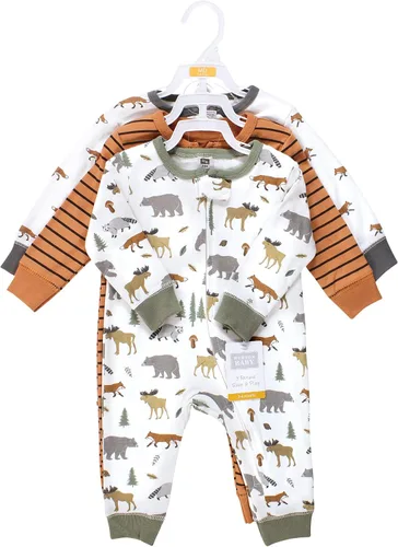 Miniatura 2 de Hudson Baby - Mameluco unisex de algodón para bebé Sleep and Play