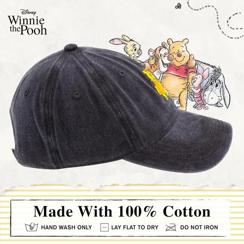 Miniatura 18 de Disney Winnie The Pooh Dad Hat, Adjustable Cotton Baseball Cap with Curved Brim