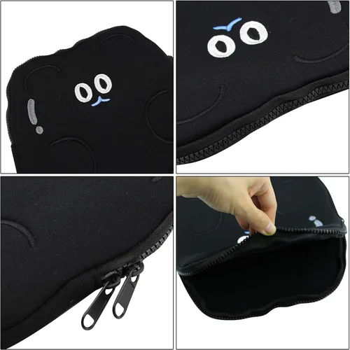 Miniatura 4 de RARITYUS Funda protectora para computadora portátil de 9 a 11 pulgadas, funda protectora para iPad, funda para tablet, bolsa de almacenamiento