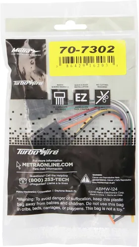Miniatura 4 de Metra Electronics 70-7302 - Arnés de cableado de radio para Hyundai 07-Up, multicolor