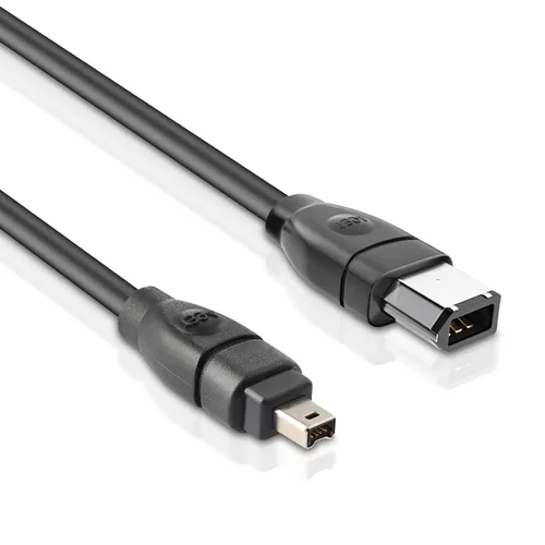 Miniatura 11 de FireWire - Cable de 800 a 400 de 9 pines a 4 pines de 6 pies, DV a Firewire Cables IEEE 1394 Firewire 800 de 9 pines/6 pines para Mac Pro, MacBook