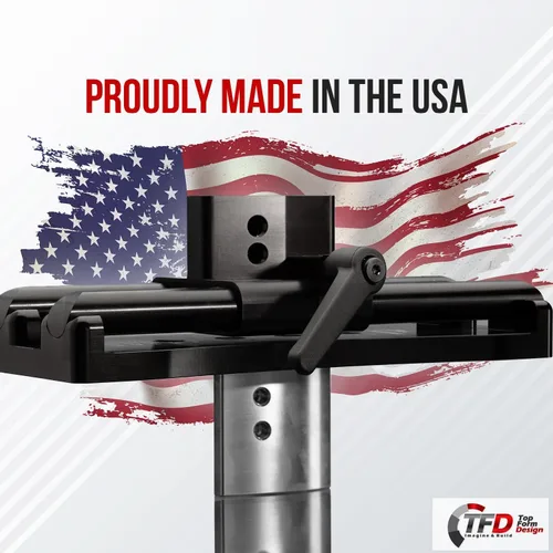 Miniatura 4 de TFD Ajustador, compatible con Peloton Bike & Bike+ (original y Bike Plus), fabricado en EE. UU. - Manillar Mod ajusta la posición de la barra