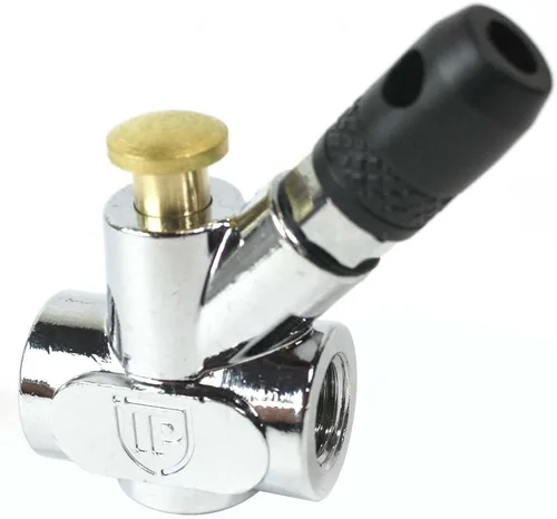 Miniatura 2 de Interstate Pneumatics B312S 1/4 pulgada FPT en línea pistola de soplado con punta de seguridad de goma