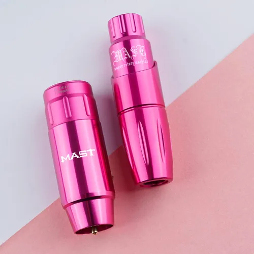 Miniatura 5 de Kit de bolígrafo de tatuaje Mast Tour, fuente de alimentación inalámbrica para tatuaje, kit de ametralladora de tatuaje, 20 agujas de tatuaje