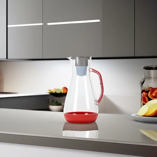 Miniatura 5 de Hydros Jarra de filtro de agua de 64 onzas con tecnología patentada Fast Flo, llenado rápido de 60 segundos y filtro reciclable sin BPA, capacidad