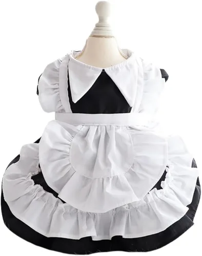 Miniatura 48 de Moda Vestido de Princesa de Chifón para Perro Dulce Cachorro para Perro EXTRAL Pequeño y Perro Pequeño Rosa M