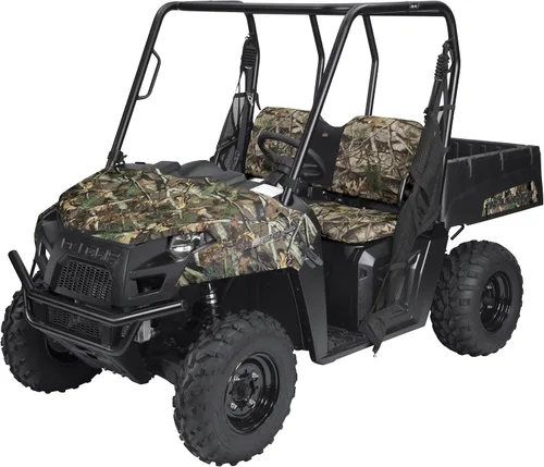 Miniatura 5 de Cubierta para asiento de banco UTV QuadGear de Classic Accessories, Compatible con Kawasaki Mule 4000/4010 (Modelos 2015 y más antiguos), Negro