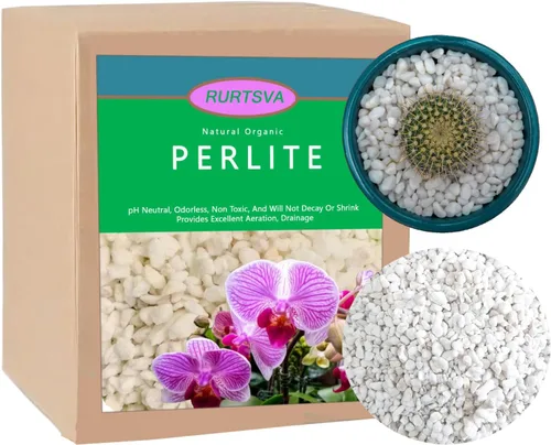 Miniatura 9 de Perlita Natural Orgánica 2QT para Plantas Mezcla para Macetas Ensanchamiento de Suelo de Jardín Interior Exterior para Mejorar el Drenaje, Inicio