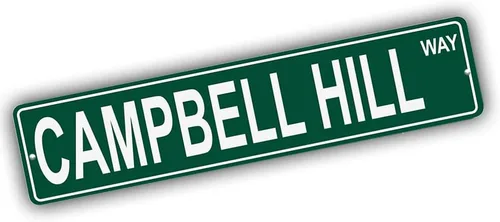 Miniatura 96 de Ohio Mountains Pick Your Mountain Compatible/repuesto para Acme Hill United States Mountain aluminio metal metal metal estilo letrero de calle