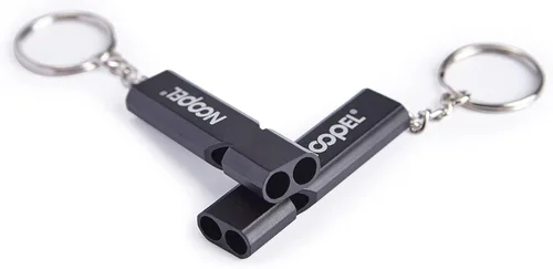 Miniatura 4 de Noopel Silbatos de emergencia, silbato de seguridad con cordón y llavero para acampar al aire libre, senderismo, barco, mochilero, pesca, kayak, 2