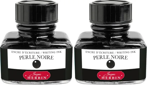 Miniatura 28 de Tinta para pluma estilográfica Herbin - Botella de 10 ml - Perle Noire