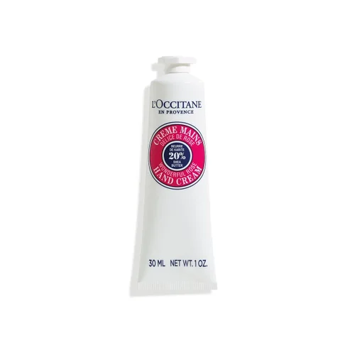 L'OCCITANE Crema de manos de manteca de karité: nutre las manos muy secas, protege la piel, con manteca de karité orgánica al 20%, vegana