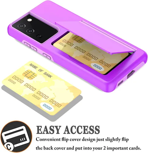 Miniatura 3 de Asuwish Funda compatible con Samsung Galaxy S21 Glaxay S 21 5G de 6.2 pulgadas y protector de pantalla de vidrio templado, accesorios de celda