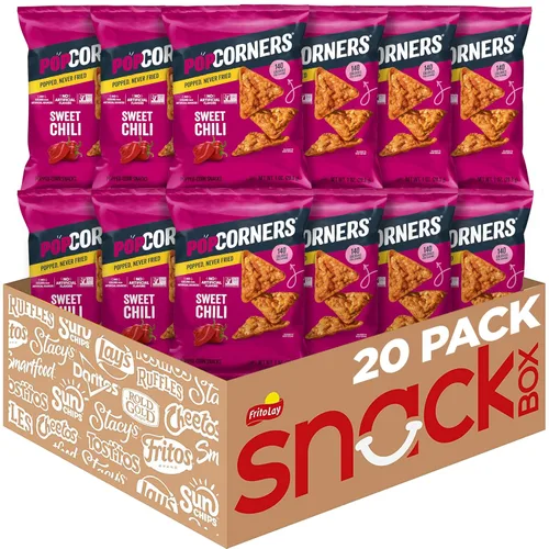 Miniatura 14 de PopCorners Snacks sin gluten, paquete variado de 3 sabores, bolsas de 1 onza (paquete de 20)