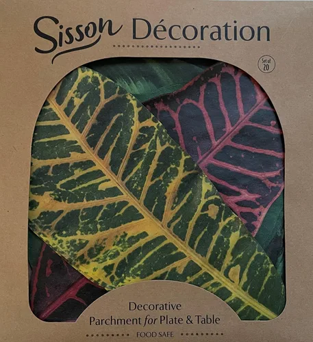 Miniatura 12 de Hojas de papel pergamino para tablas de queso y embutidos, hojas de Sisson Distribution (paquete de 20) (hojas de artista)