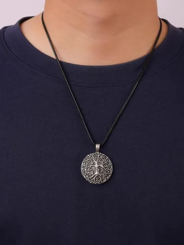 Miniatura 7 de HAQUIL Viking Celtic Wiccan Tree of Life Pendant Necklace, Tree of Life Jewelry Gifts for Men and Women
