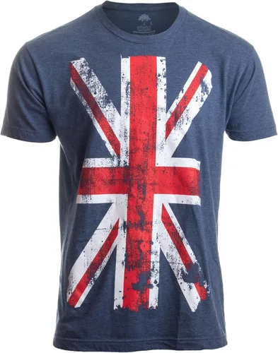 Union Jack Flag Reino Unido Reino Unido Gran Bretaña Británica para Hombres Mujeres Camiseta