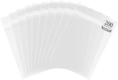 Miniatura 11 de Golden State Art, Fundas de almacenamiento transparentes libres de ácido de 9" x 12", se ajustan a documentos tamaño A4 y carta