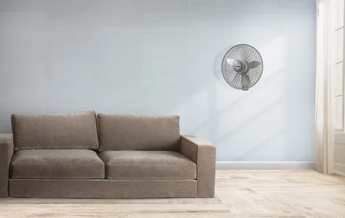 Miniatura 10 de Air King 9012 Ventilador oscilante de montaje en pared de grado comercial, 12 pulgadas, color blanco