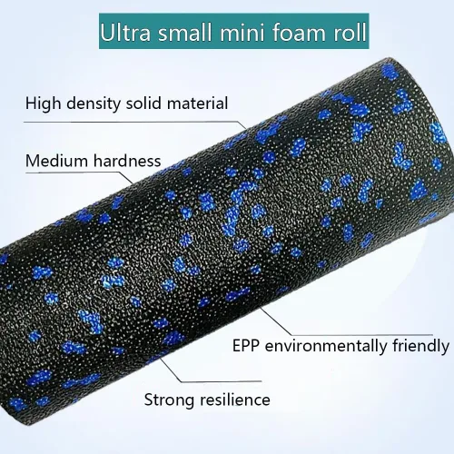 Miniatura 4 de Mini rodillo de espuma extra – Rodillo de masaje de alta densidad, rodillo de yoga extra pequeño para terapia física, liberación miofascial, tejido