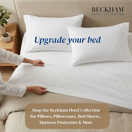 Miniatura 9 de Beckham Hotel Collection Juego de sábanas tamaño Twin 100% algodón, ropa de cama de satén de lujo 500TC, bolsillo profundo de 16", que absorbe