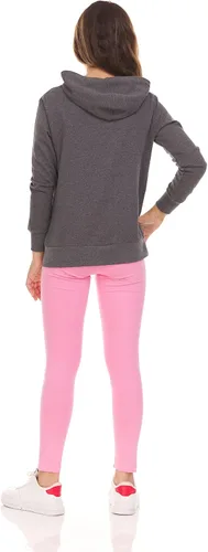 Miniatura 7 de Pink Angel Sudadera con capucha y cremallera para niñas pequeñas y grandes, sudadera de moda con capucha y cremallera completa