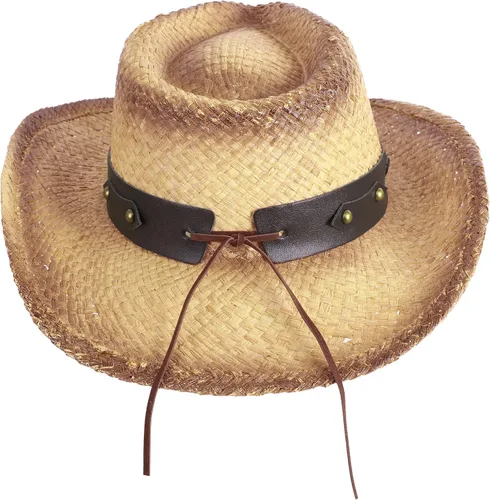 Miniatura 9 de Sombrero vaquero de paja con banda decorada, para disfraces de niños, de Simplicity