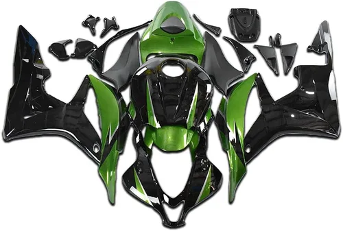 Miniatura 22 de Carenado negro brillante para Honda 2007 2008 CBR600RR CBR 600RR nueva inyección ABS plásticos cuerpo kit cuerpo trabajo 07 08