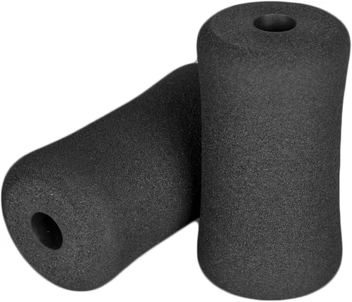 Par de rodillos de espuma de esponja para pies, utilizado para reemplazar equipos de ejercicio de gimnasio, adecuado para varilla de 1 pulgada