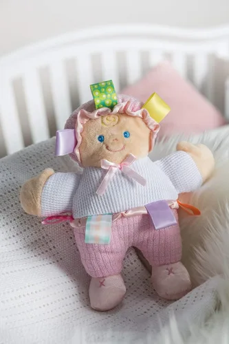 Miniatura 2 de Mary Meyer Taggies Muñeca de bebé para el desarrollo, rosa, 20 cm