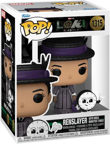 Funko Pop! & Buddy: Loki - Renslayer & Miss Minutes - Figura de vinilo coleccionable - Idea de regalo - Producto oficial - para niños y adultos -
