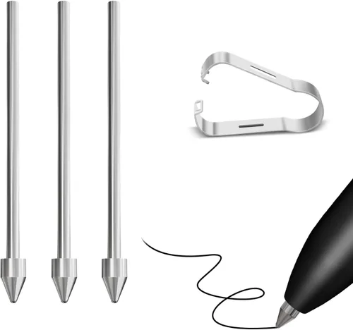 Miniatura 17 de Lápiz Táctil para Samsung Galaxy S22 Ultra 5G SM-S908, Kit de Reemplazo S Pen S22 Ultra con Sensibilidad a la Presión de 4096, Sin Bluetooth Negro