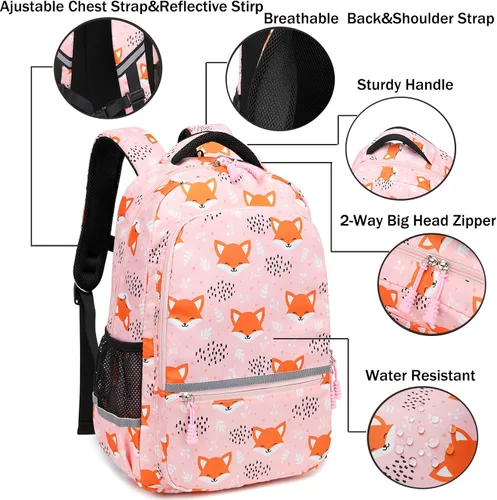 Miniatura 3 de Mochilas escolares para niñas niños y adolescentes