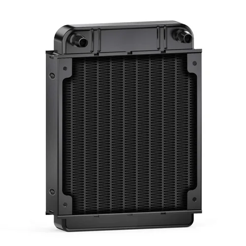 Miniatura 10 de Clyxgs Radiador de refrigeración por agua, radiador intercambiador de calor de aluminio de 12 tubos con tubo para PC CPU, computadora, sistema de 12