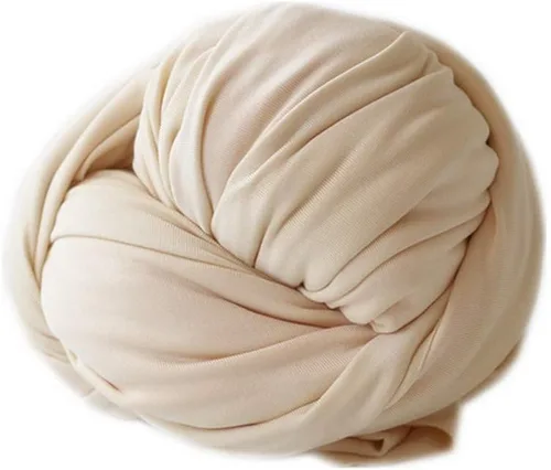Miniatura 3 de Coberllus Manta elástica sin arrugas para bebés recién nacidos, para sesión de fotografía (beige)