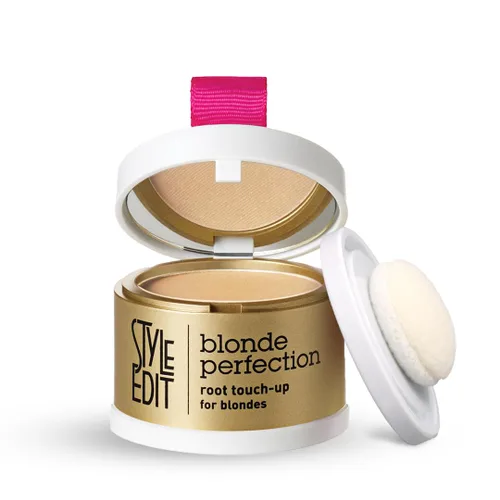 Miniatura 26 de Style Edit Polvo de retoque de raíz para cabello marrón claro Color de cabello para cubrir canas y raíces Polvo de línea capilar con infusión