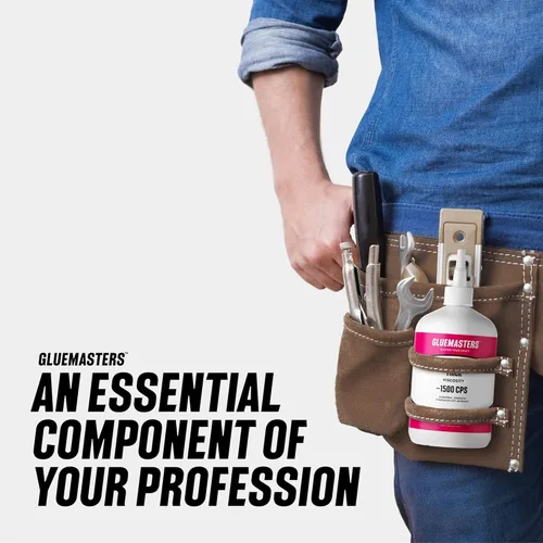 Miniatura 3 de Pro Line - 16 OZ - Súper adhesivo de cianoacrilato (CA) de grado profesional de Glue Masters - Adhesivo de viscosidad gruesa de 1500 CPS
