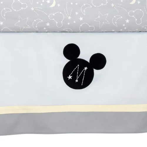 Miniatura 8 de Lambs & Ivy Mickey Mouse - Juego de ropa de cama para cuna, 4 piezas