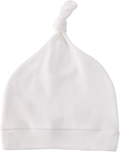 Owlivia Sombrero orgánico del nudo del bebé, gorritos del bebé del hospital recién nacido, casquillo infantil unisex
