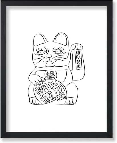 Miniatura 89 de Poster Master Póster de peonías – Estampado de flores retro – Ilustración floral – Ilustración en blanco y negro – Diseño de línea y abstracto