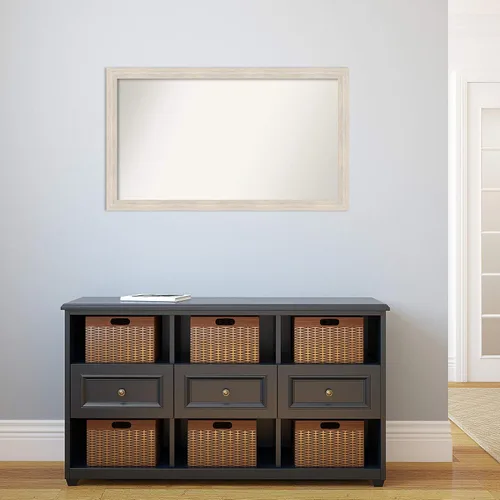 Miniatura 20 de Amanti Art Espejo personalizado, espejo estrecho de baño de oro blanco, espejo de pared o espejo de tocador de baño sobre el fregadero