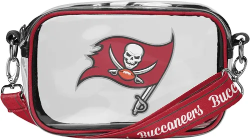 Miniatura 25 de FOCO NFL Womens NFL Team Logo Stripe Clear Crossbody Bag