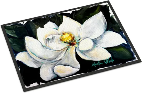 Caroline's Treasures MW1282MAT - Felpudo de 18 x 27 pulgadas para puerta delantera, para interiores y exteriores, para entrada, antideslizante,
