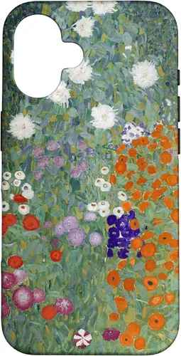 Miniatura 32 de Flower Garden Painting Klimt Art History Funda para iPhone 17